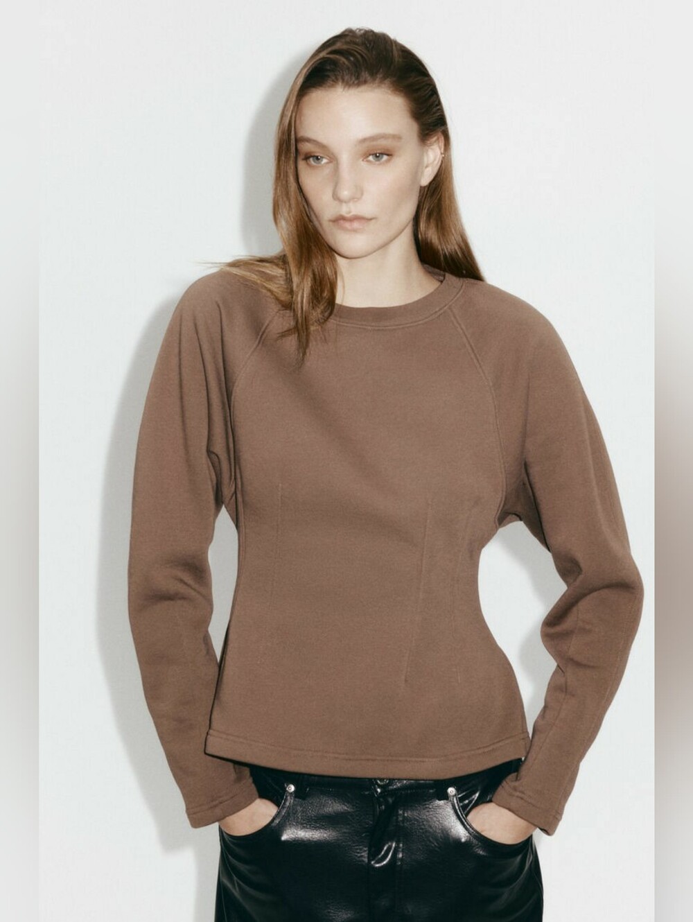 H&M Waisted Sweatshirt